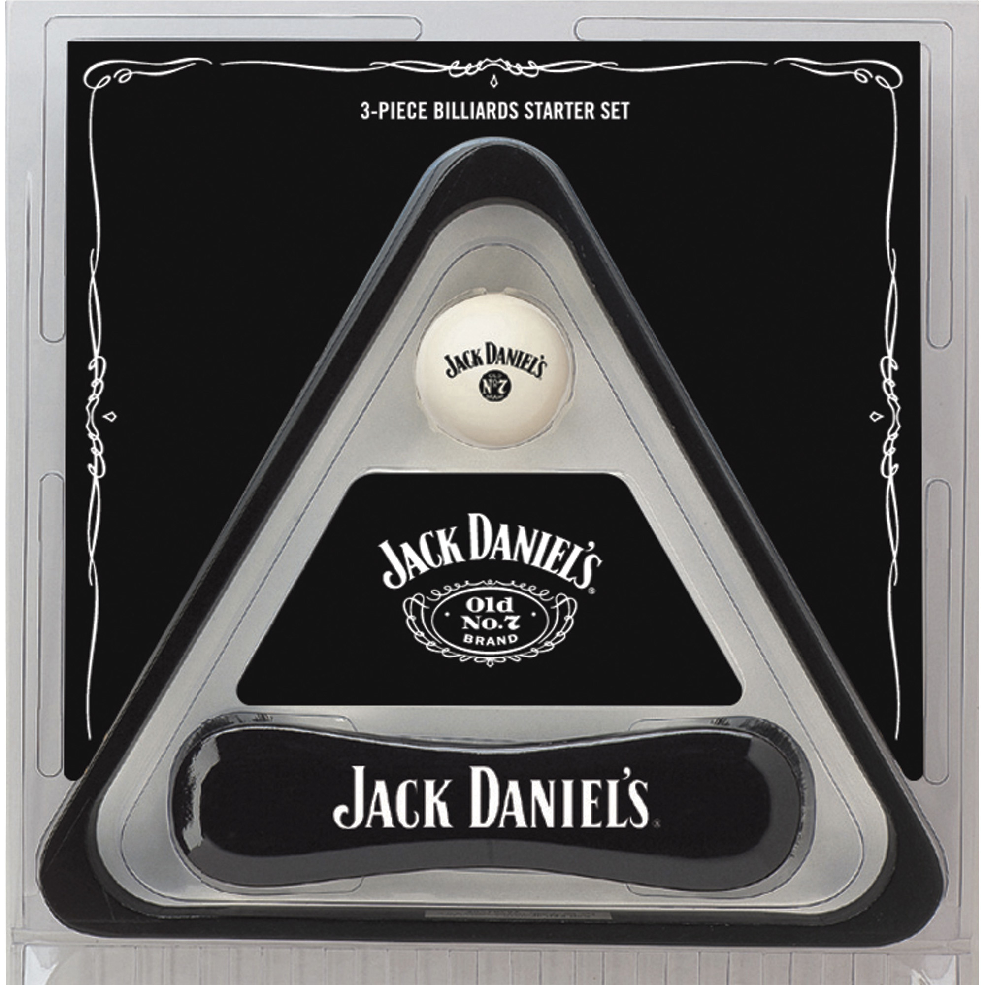 Jack Daniels 3-Pc. Billiard/Pool Table Accessories Set